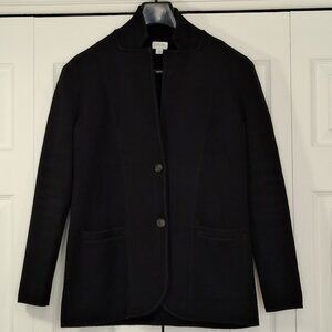 J. Crew Fitted Stretch Cotton Blazer